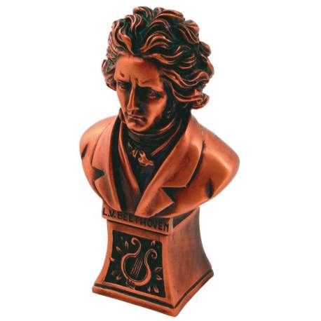 Beethoven bronzen borstbeeld