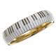 piano cuff bracelet