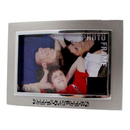 "silver curve" photo frame