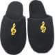 G-clef slippers