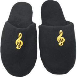 G-clef slippers