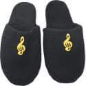 G-clef slippers