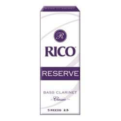 D'addario Reserve Classic bass clarinet reeds (5)