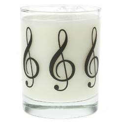 "G-clef" glass