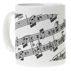"sheet music" mug