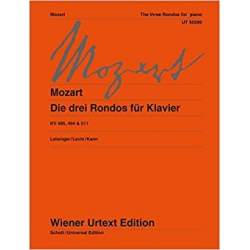 Mozart - Die drei Rondos für Klavier KV 485, 494 und 511