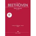 Beethoven - Missa Solemnis op.123. Reductie zang en piano