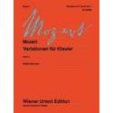 Mozart - Variations pour piano vol.1