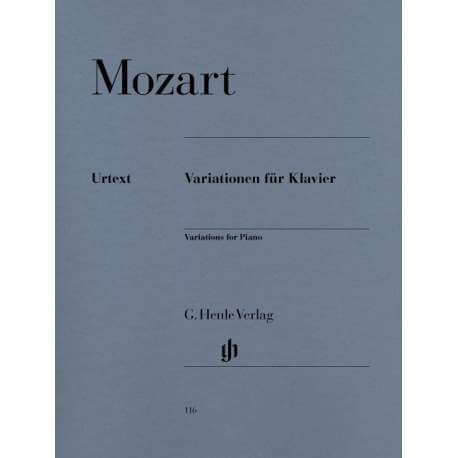 Mozart - Variationen für Klavier