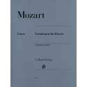 Mozart - Variations for piano
