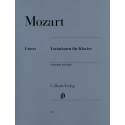 Mozart - Variations pour piano