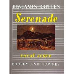 B. Britten - Serenade, Vocal score