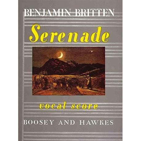 B. Britten - Serenade, Vocal score