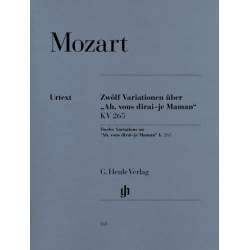 Mozart - Zwölf Variationen über "Ah, vous dirai-je Maman" KV 265 voor piano