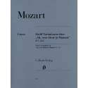 Mozart - Zwölf Variationen über "Ah, vous dirai-je Maman" KV 265 voor piano