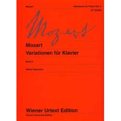 Mozart - Variations pour piano vol.2