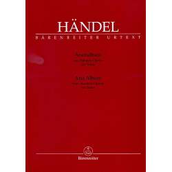 Händel -Arialbum aus Händels Opern für Tenor