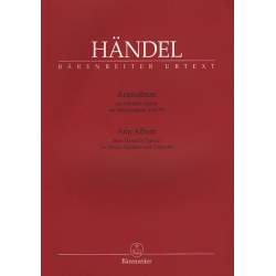 Händel -Arialbum aus Händels Opern für Mezzosopran und Alt