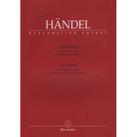 Händel -Arialbum aus Händels Opern für Mezzosopran und Alt