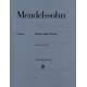 Mendelssohn - Songs without words for piano