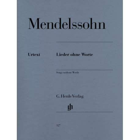 Mendelssohn - Songs without words for piano