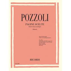 Pozzoli - Studies and anthological pieces voor piano