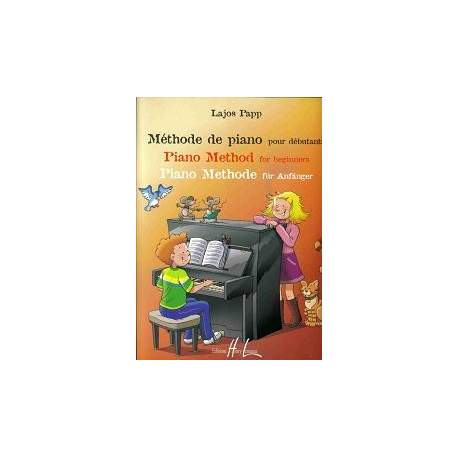 Papp - Piano method for beginners