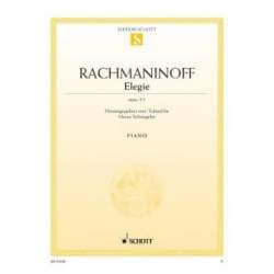 Rachmaninov - Elegie op.3/1 pour piano