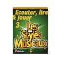 Ecouter, lire & jouer - les styles musicaux - Trombone (BC) (in het frans)