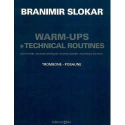 Slokar - Warm-ups for trombone