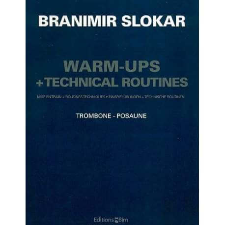 Slokar - Warm-ups for trombone