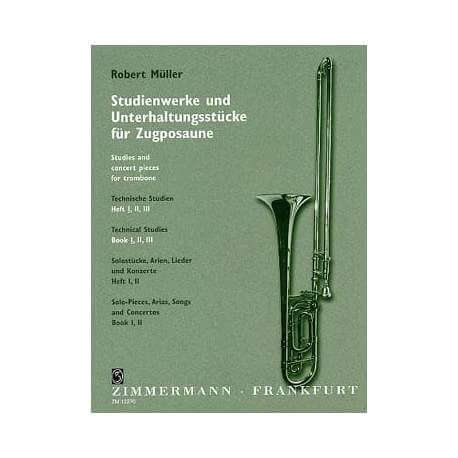 Müller - Technical studies for trombone