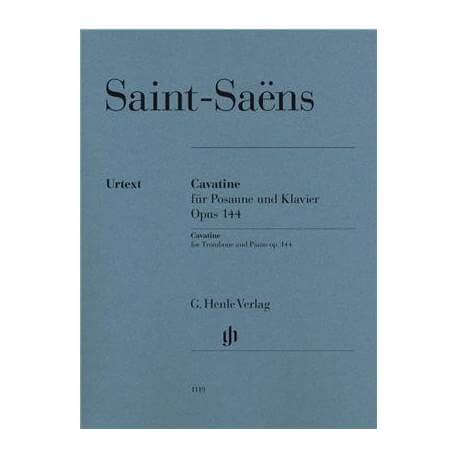 Saint-Saëns - Cavatine op.144 for trombone and piano
