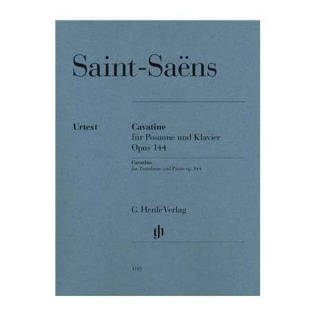 Saint-Saëns - Cavatine op.144 voor trombone en piano