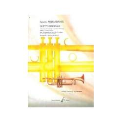 Mercadante - Duetto originale pour 2 trompettes et piano