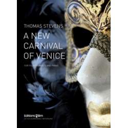 Stevens - A new carnival of Venice voor 4 trompetten en piano