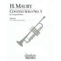 Maury - Contest solo n°3 pour trompette et piano