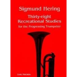Hering - 38 études récréatives pour trompette