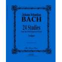 Bach - 24 studies from the Well-tempered clavier for trumpet