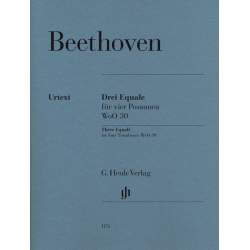 Beethoven - Drei Equale WoO 30 pour 4 trombones