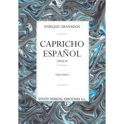 Granados - Capricho español opus 39 pour piano