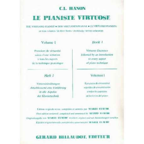 Hanon - Le pianiste virtuose  (ed. Billaudot)