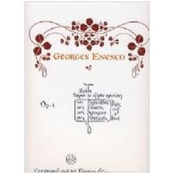 Enesco - Suite dans style ancien op.3 for piano