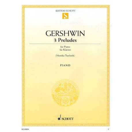 Gershwin - 3 préludes voor piano