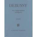 Debussy - Six épigraphes antiques