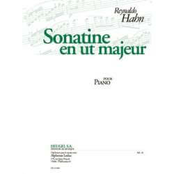 Hahn - Sonatine in C major for piano