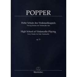Popper - 40 studies op.73 voor cello