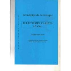 Waignein - Le langage de la musique - 20 lectures variées à 2 clés