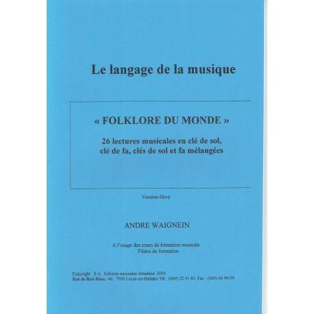 Waignein - Folklore Du Monde