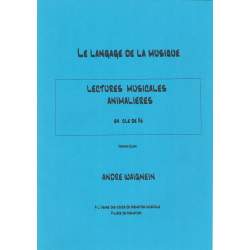 Waignein - Le langage de la musique - Lectures musicales animalières en 2 clés mélangées